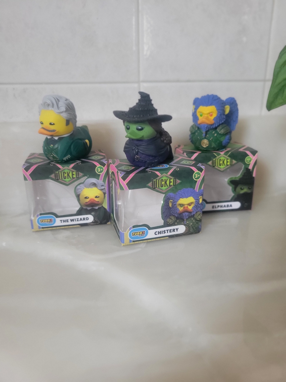 Rubber Duck Wizard & Fantasy Characters - Green, Purple, Yellow